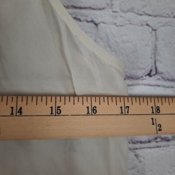 Eileen Fisher Silk Mandarin Collar Button Down Tunic - Picture 14 of 16